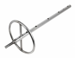 Адаптер ЯМАН под шуруповерт с кругом d-18 мм для ледобуров HELIOS и ЛР нержавеющая сталь