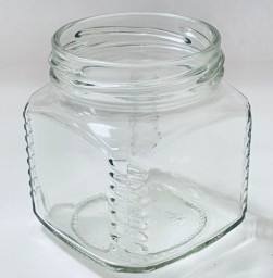 Банка стеклянная 0,25л d-66мм ТВИСТ КУБ