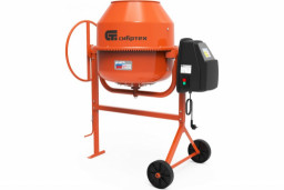 Бетоносмеситель БСЕ-160, 160 л, 700 Вт Сибртех+Лопата совковая к бетоносмесителю арт.61461