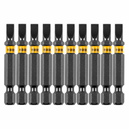 Бита SL5,0х50, сталь S2, шестигранный профиль, 10 шт. Е 6,3 Denzel