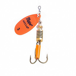 Блесна вращ. MEPPS Aglia Fluo №3 Orange 6,5 гр