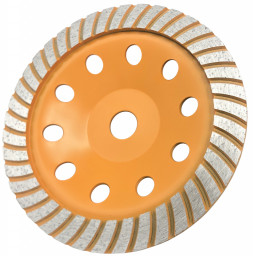 Чашка 230 мм алмазная зачистная Турбо ВИХРЬ