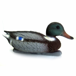 Чучело КРЯКВА селезень, пластик