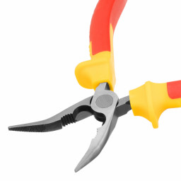 Длинногубцы изогнутые Insulated, 160 мм, двухкомпонентные рукоятки Matrix Professional