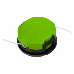 Катушка для триммера полуавтоматическая, легкая заправка, гайка М10х1,25 левая Сибртех