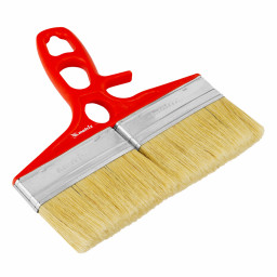 Кисть флейцевая для лаков, 200 x 12, натуральная щетина, пластиковая ручка Color line Matrix