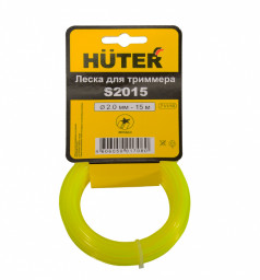 Леска триммерная HUTER 2мм 15м S2015 (звезда)