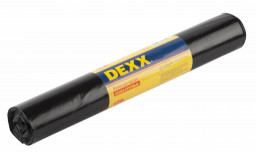 Мешки для мусора 120 л DEXX черные 10 шт 
