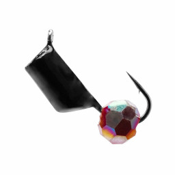 Мормышка вольф. Гвоздешарик 0,65г гвоздик d2 многогран. красный  Premier Fishing