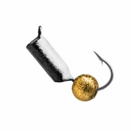 Мормышка вольф Самка муравья с ушком 2,5мм 0,42гр Bl кошач. глаз Y (MW-5525-BL/Y) Helios