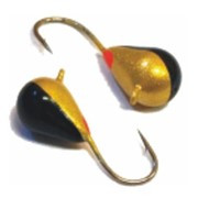 Мормышка вольф.Капля с отв.краш.5мм 1,65гр 120 Helios