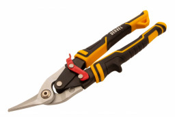 Ножницы по металлу 270мм  прямой и левый рез сталь-СrMo трехкомп.рук-ки  Denzel