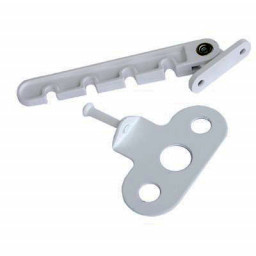 Ограничитель открывания окна гребенка белая