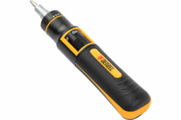 Отвертка реверсивная с револьверным механизмом 9в1 сталь DENZEL