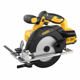Пила циркулярная аккумуляторная CCSH-20-165, 165 мм, Li-Ion, 20 В// Denzel
