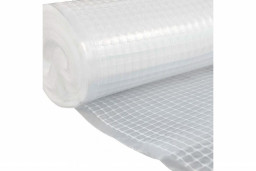 Пленка полиэтиленовая 150 мкм армир. шир. 3м*25м с нитью (стоимость погонного метра)