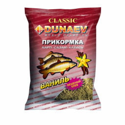 Прикормка DUNAEV КЛАССИКА 0,9кг Карп Ваниль