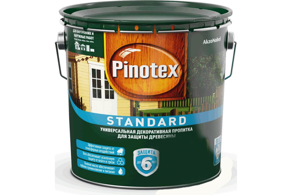 Pinotex Standard сосна 9л