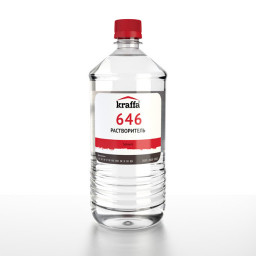 Растворитель 646 Kraffa ТУ 0,5л/0,37кг