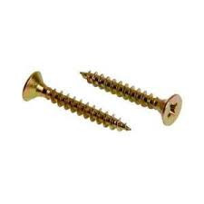Саморез 3,5*19 крупный шаг желтопассированный КРЕПЫЖ ( 50 шт/уп)