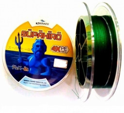 Шнур плетеный Namazu "Supahiro" d-0,20 цвет в ассортименте