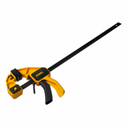 Струбцина F-образная, быстрозажимная, 450 х 80 мм, усиленный нейлоновый корпус Denzel