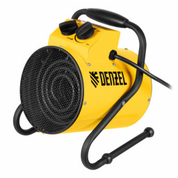 Тепловая пушка SFH-5000, 230 В, 260 м3/ч, вентилятор 3 режима, 3000/4500 Вт Denzel