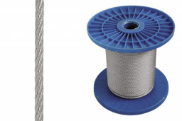 Трос D-12 мм. стальной DIN3055 / цена за метр