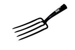 Вилы 4-рогие ОГОРОДНИК 230 мм без черенка, ков.тулейка