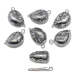 Волжская Чебурашка - PRO, комплект 5шт.,28гр. Цвет 03 (красный)