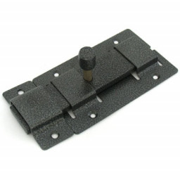 Засов дверной плоский СЕКРЕТ Киров ЗД-02 антик серебро